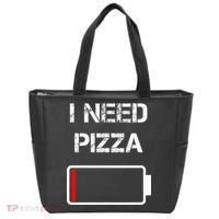 I Need Pizza Italian Food Pizza Lover Funny Pizza Tote Bag thumb 0