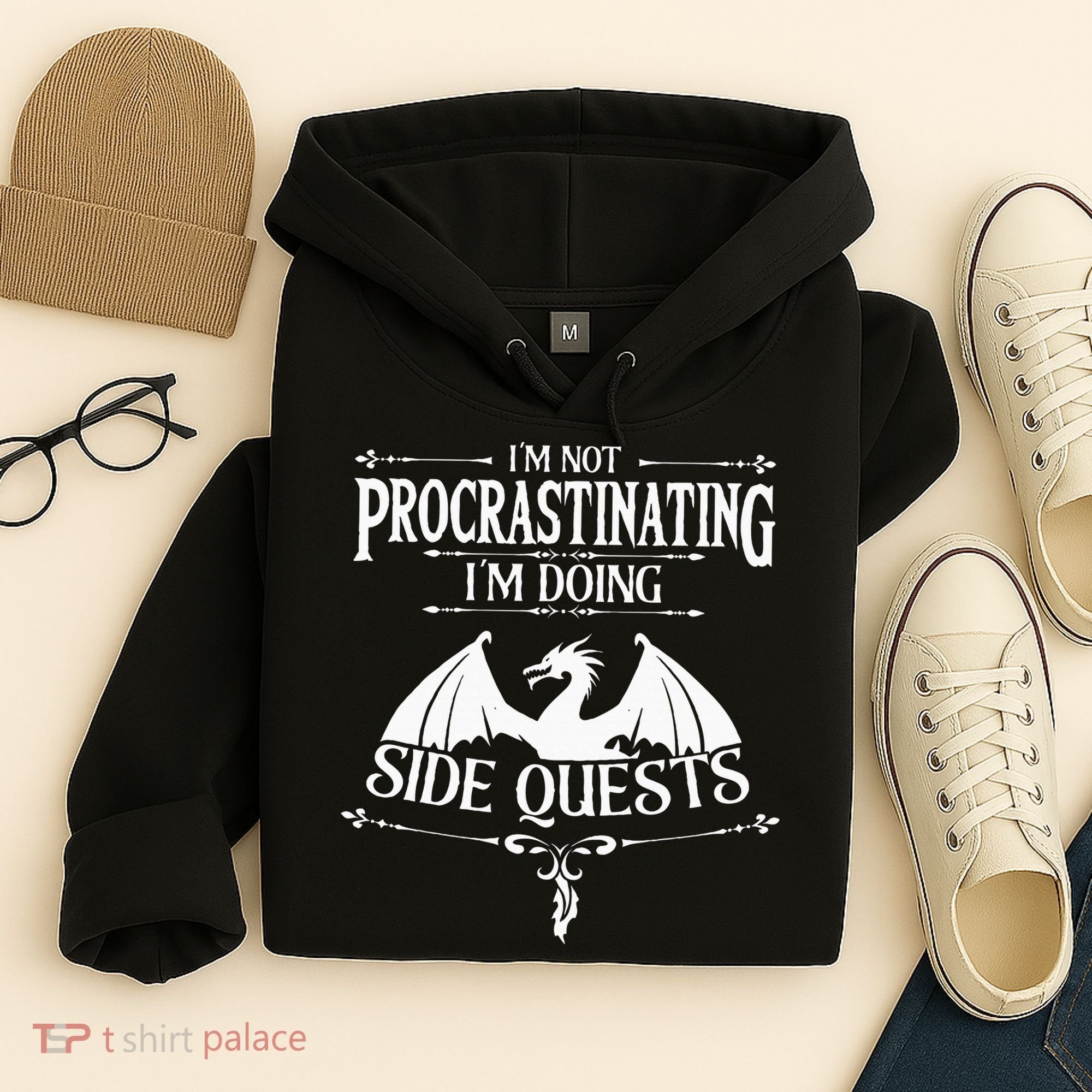 IM Not Procrastinating IM Doing Side Quests Rpg Gamers Hoodie