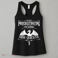 IM Not Procrastinating IM Doing Side Quests Rpg Gamers Women's Tank Top thumb 3