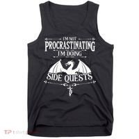 IM Not Procrastinating IM Doing Side Quests Rpg Gamers Tank Top thumb 0