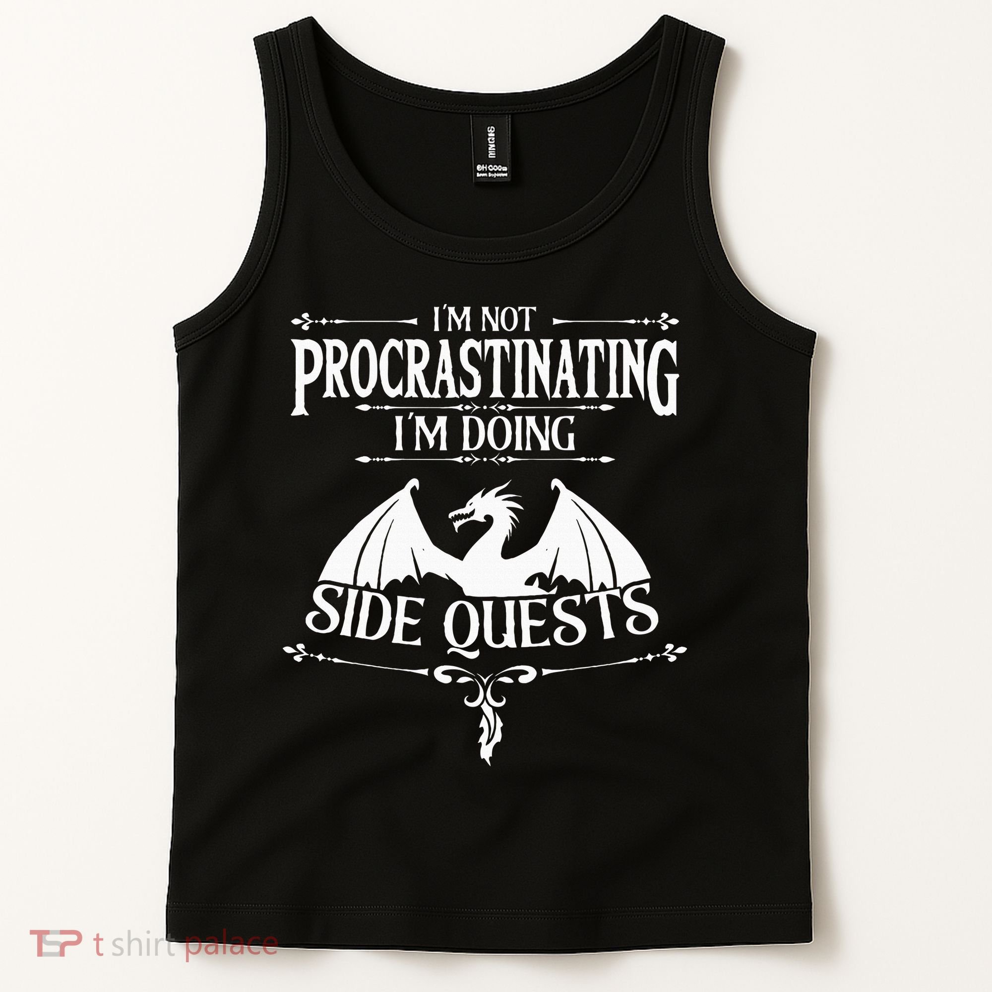 IM Not Procrastinating IM Doing Side Quests Rpg Gamers Tank Top