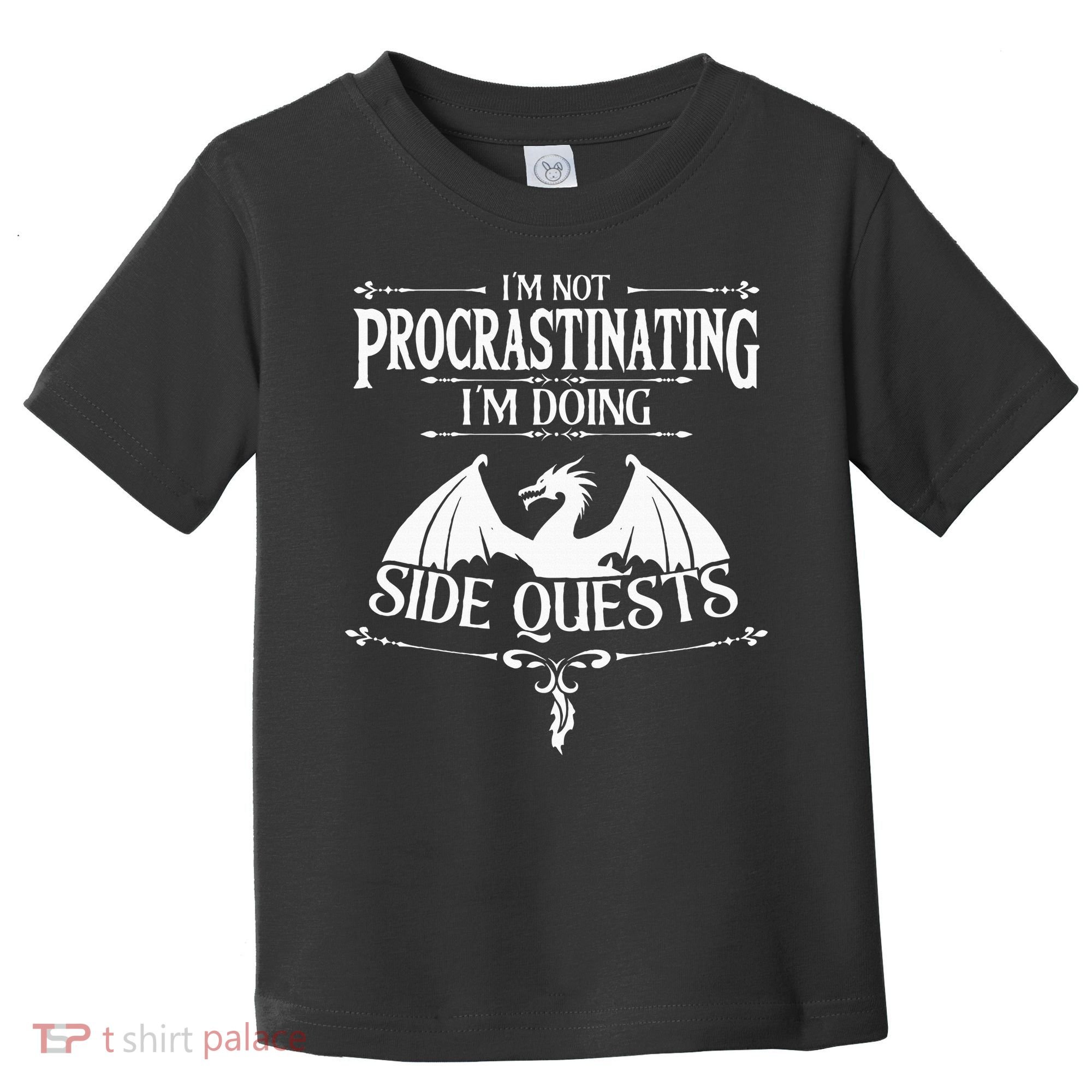 IM Not Procrastinating IM Doing Side Quests Rpg Gamers Toddler T-Shirt