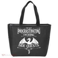IM Not Procrastinating IM Doing Side Quests Rpg Gamers Tote Bag thumb 0