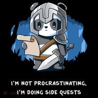 I'm Not Procrastinating I'm Doing Side Quests Backpack thumb 2