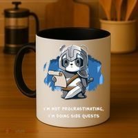 I'm Not Procrastinating I'm Doing Side Quests Coffee Mug thumb 4