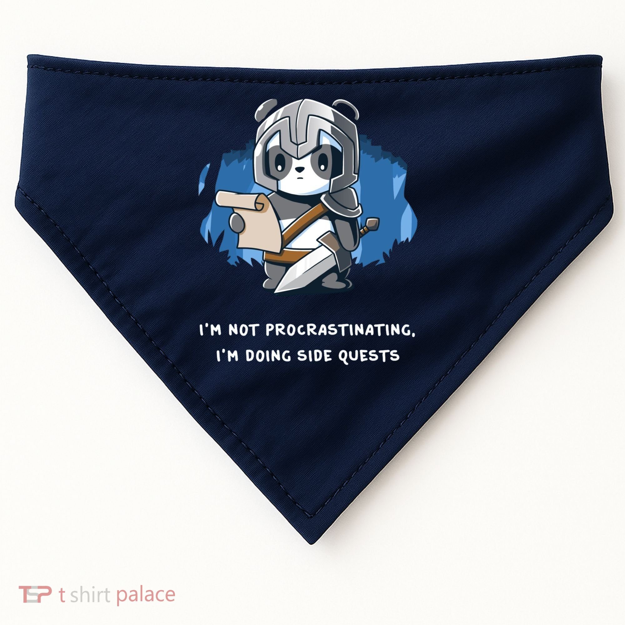 I'm Not Procrastinating I'm Doing Side Quests USA-Made Doggie Bandana