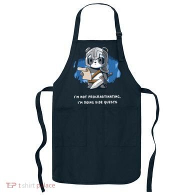 I'm Not Procrastinating I'm Doing Side Quests Apron