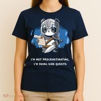 I'm Not Procrastinating I'm Doing Side Quests T-Shirt thumb 4