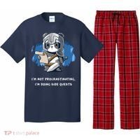 I'm Not Procrastinating I'm Doing Side Quests Pajama Set thumb 0