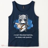 I'm Not Procrastinating I'm Doing Side Quests Tank Top thumb 2