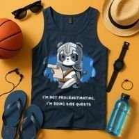 I'm Not Procrastinating I'm Doing Side Quests Tank Top thumb 4