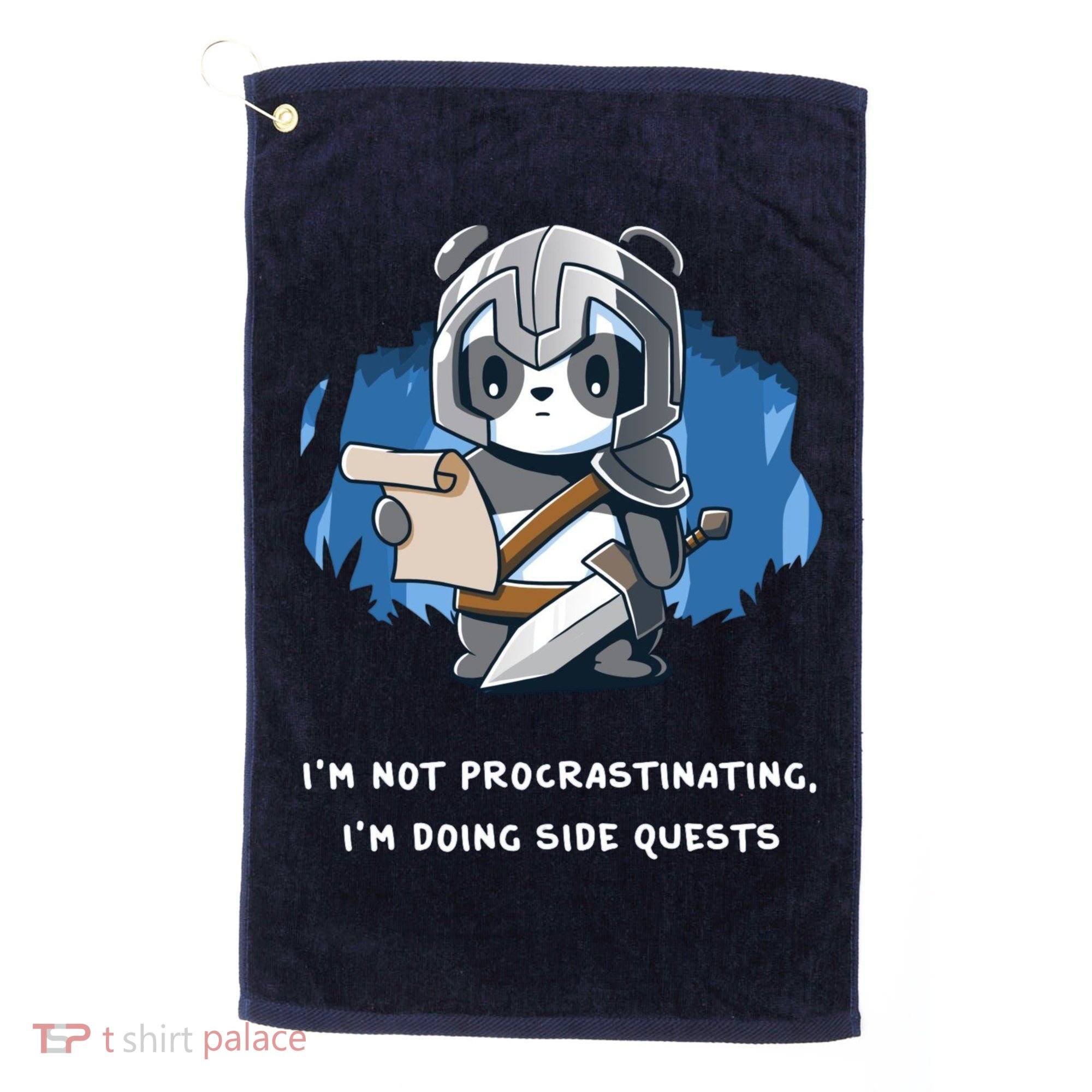 I'm Not Procrastinating I'm Doing Side Quests Golf Towel