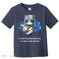 I'm Not Procrastinating I'm Doing Side Quests Toddler T-Shirt thumb 0