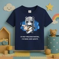 I'm Not Procrastinating I'm Doing Side Quests Toddler T-Shirt thumb 3