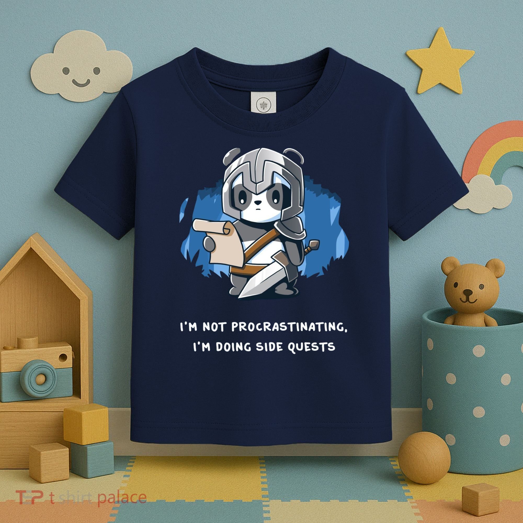 I'm Not Procrastinating I'm Doing Side Quests Toddler T-Shirt