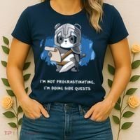 I'm Not Procrastinating I'm Doing Side Quests Women's T-Shirt thumb 2