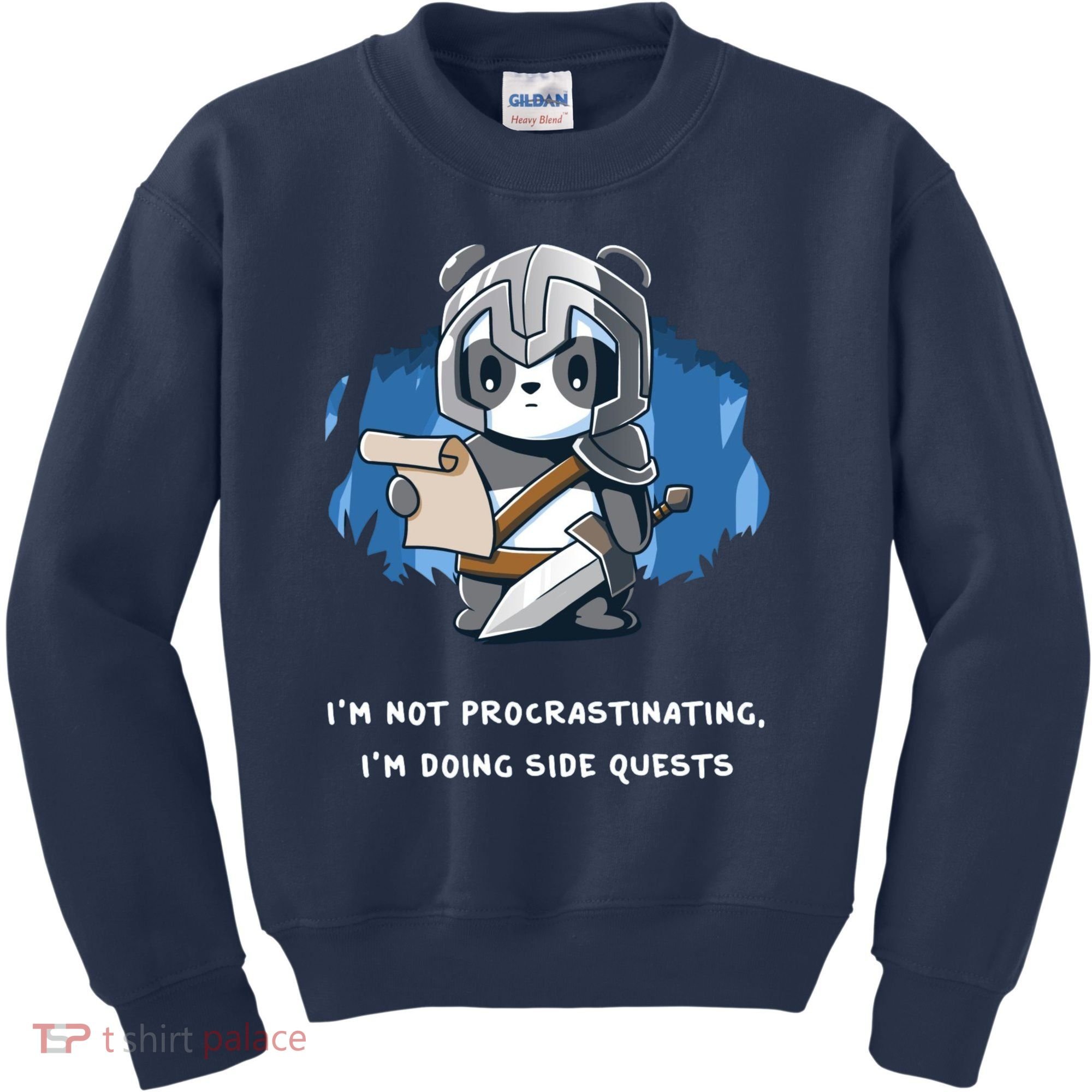 I'm Not Procrastinating I'm Doing Side Quests Kids Sweatshirt