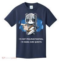 I'm Not Procrastinating I'm Doing Side Quests Kids T-Shirt thumb 0