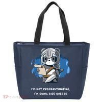 I'm Not Procrastinating I'm Doing Side Quests Tote Bag thumb 0
