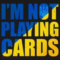 Im Not Playing Cards Zelensky Quote Support Pro Ukraine Women's Hoodie thumb 2