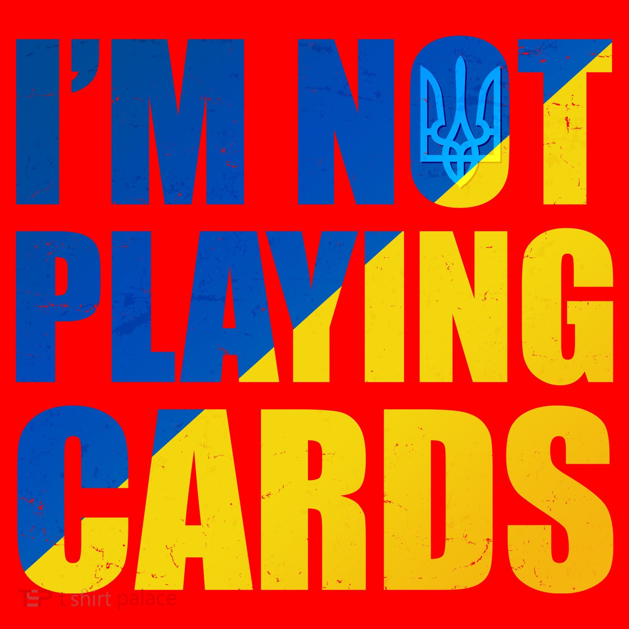 Im Not Playing Cards Zelensky Quote Support Pro Ukraine Santa Hat