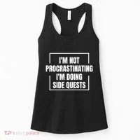 IM Not Procrastinating IM Doing Side Quests Women's Tank Top thumb 0