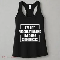IM Not Procrastinating IM Doing Side Quests Women's Tank Top thumb 3