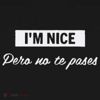 Im Nice Pero No Te Pases Funny Saying Women Latina Gift Women's Tank Top thumb 5