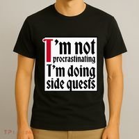 I'm not procrastinating I'm doing side quests T-Shirt thumb 3
