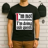 I'm not procrastinating I'm doing side quests T-Shirt thumb 6