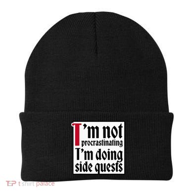 I'm not procrastinating I'm doing side quests Beanie