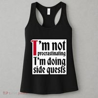 I'm not procrastinating I'm doing side quests Women's Tank Top thumb 3