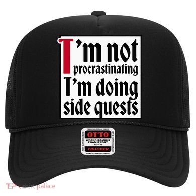 I'm not procrastinating I'm doing side quests Hat