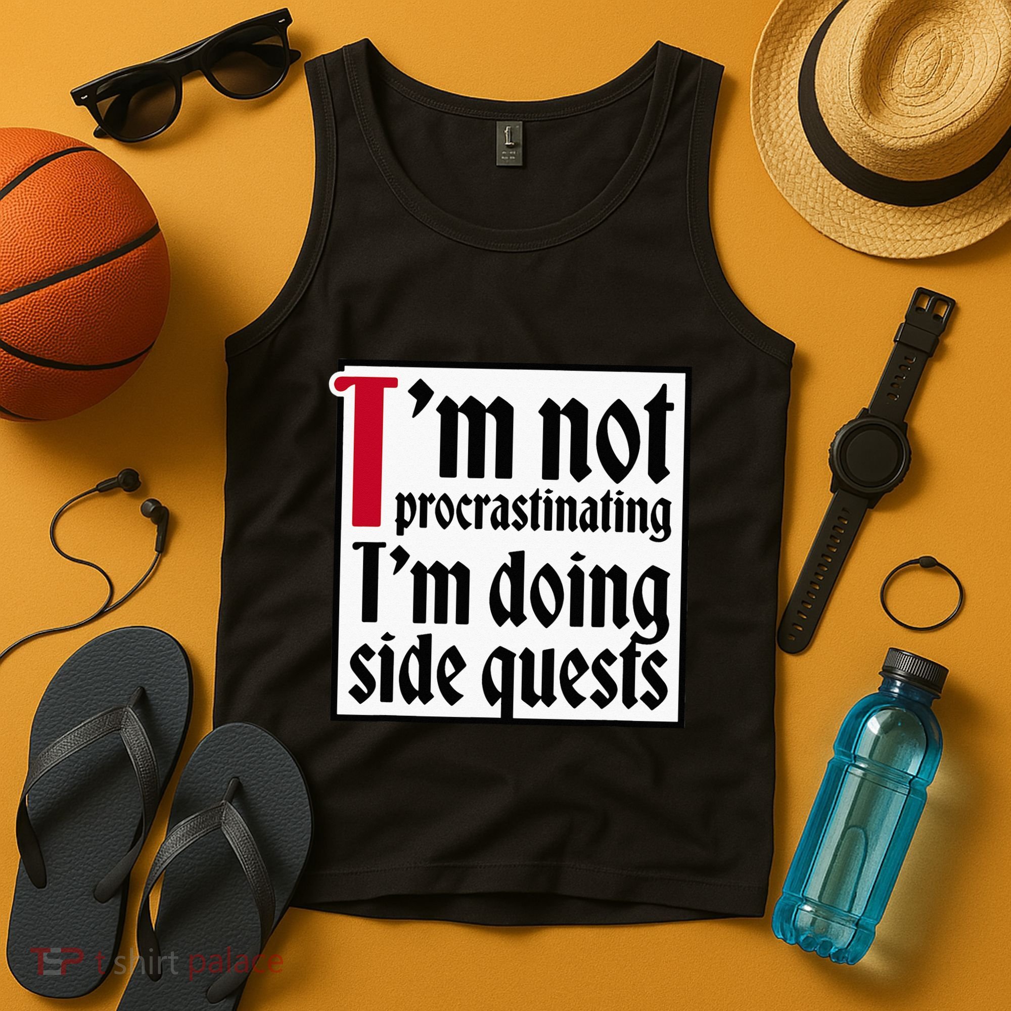 I'm not procrastinating I'm doing side quests Tank Top