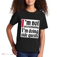 I'm not procrastinating I'm doing side quests Kids T-Shirt thumb 2
