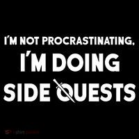 I'm Not Procrastinating I'm Doing Side Quests Gamer Women's Hoodie thumb 2