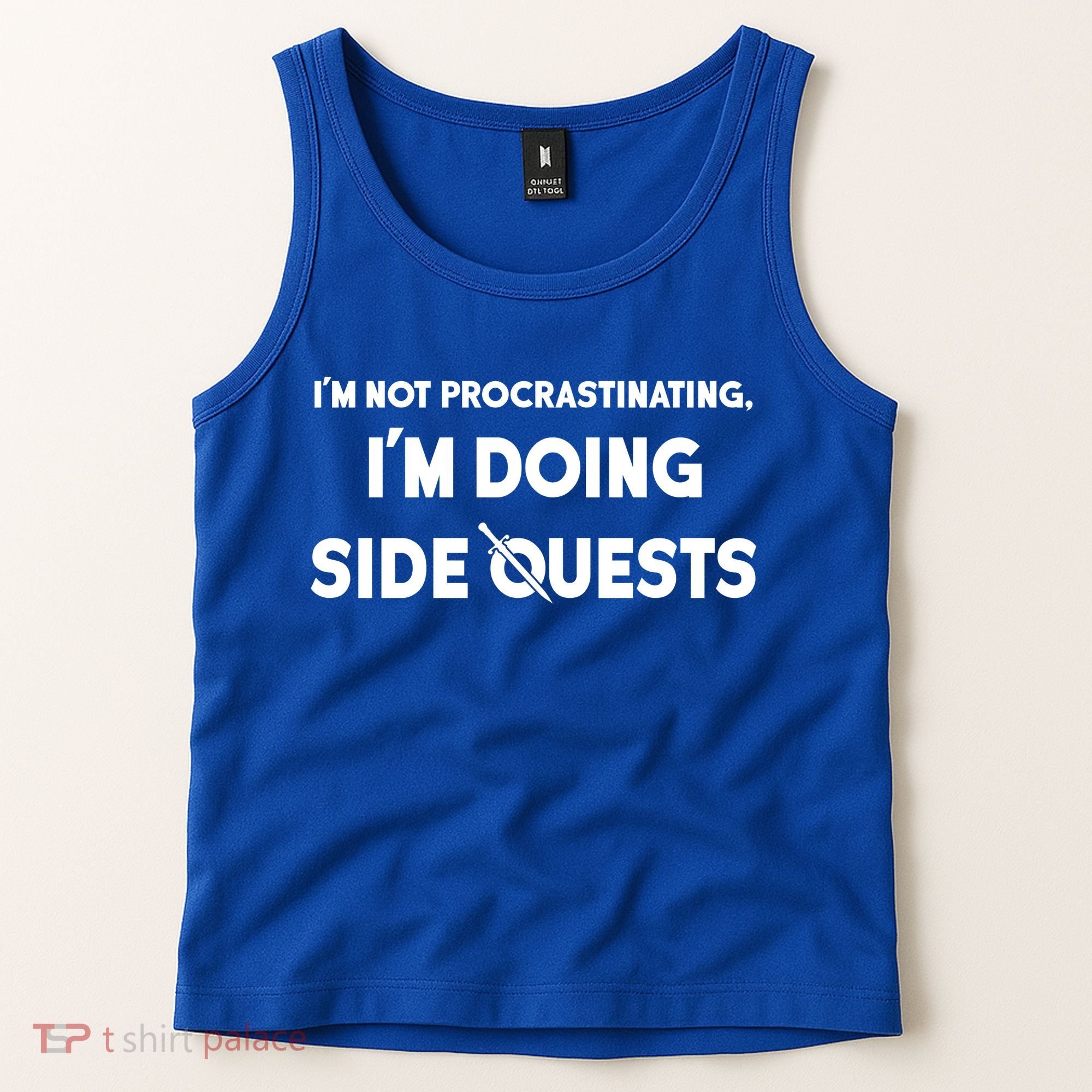 I'm Not Procrastinating I'm Doing Side Quests Gamer Tank Top