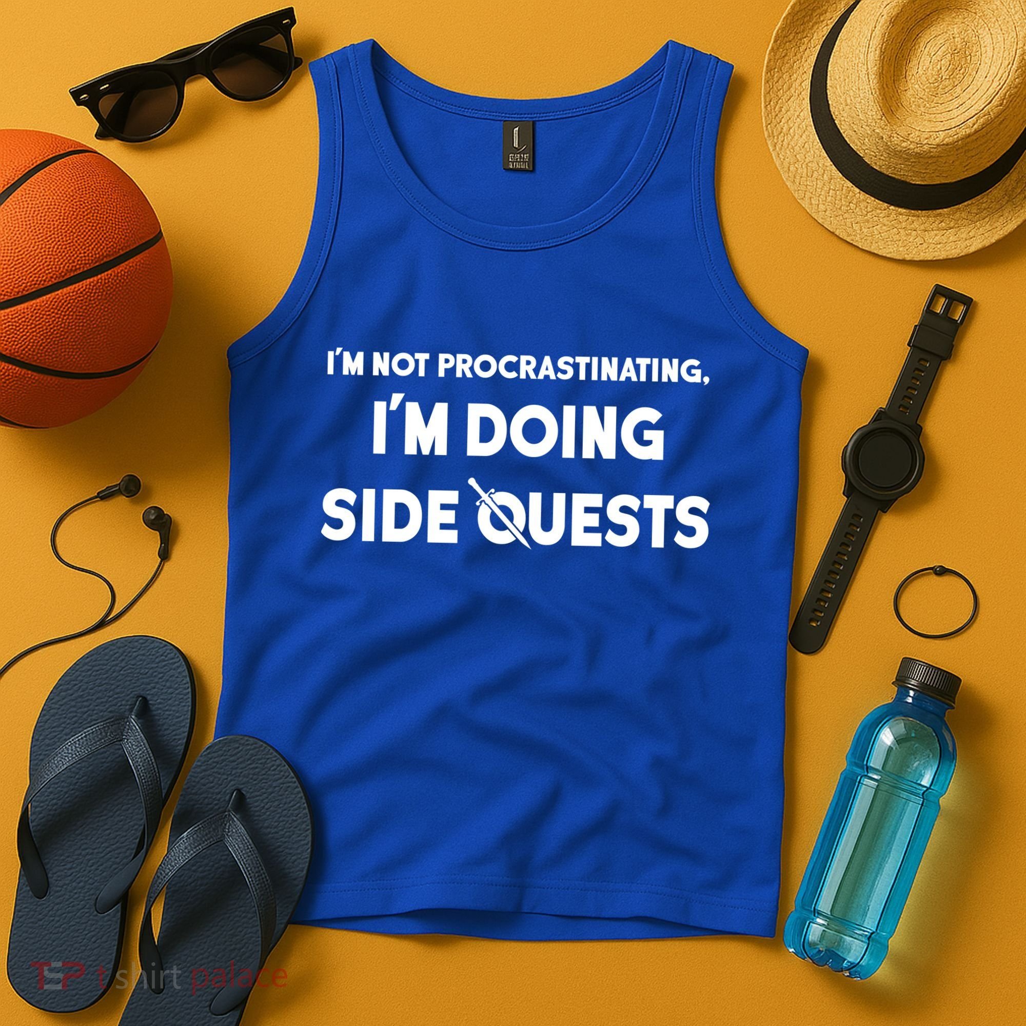 I'm Not Procrastinating I'm Doing Side Quests Gamer Tank Top
