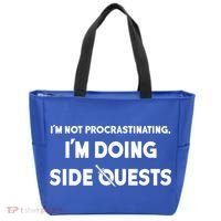 I'm Not Procrastinating I'm Doing Side Quests Gamer Tote Bag thumb 0