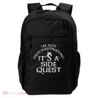 I'm Not Procrastinating, It's A Side Quest Backpack thumb 0