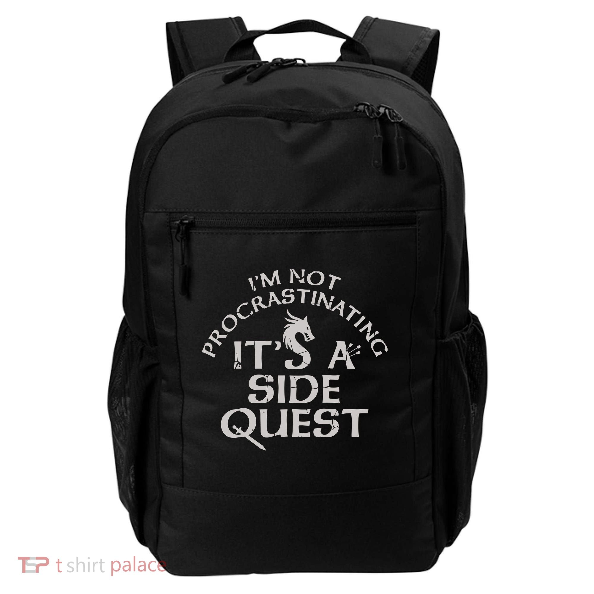 I'm Not Procrastinating, It's A Side Quest Backpack