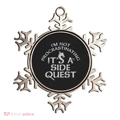 I'm Not Procrastinating, It's A Side Quest Ornament