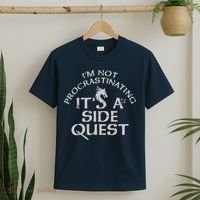 I'm Not Procrastinating, It's A Side Quest T-Shirt thumb 2