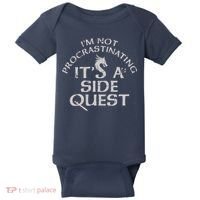 I'm Not Procrastinating, It's A Side Quest Baby Bodysuit thumb 0