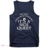 I'm Not Procrastinating, It's A Side Quest Tank Top thumb 0