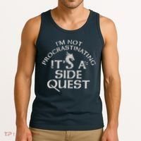 I'm Not Procrastinating, It's A Side Quest Tank Top thumb 3