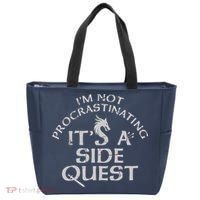 I'm Not Procrastinating, It's A Side Quest Tote Bag thumb 0