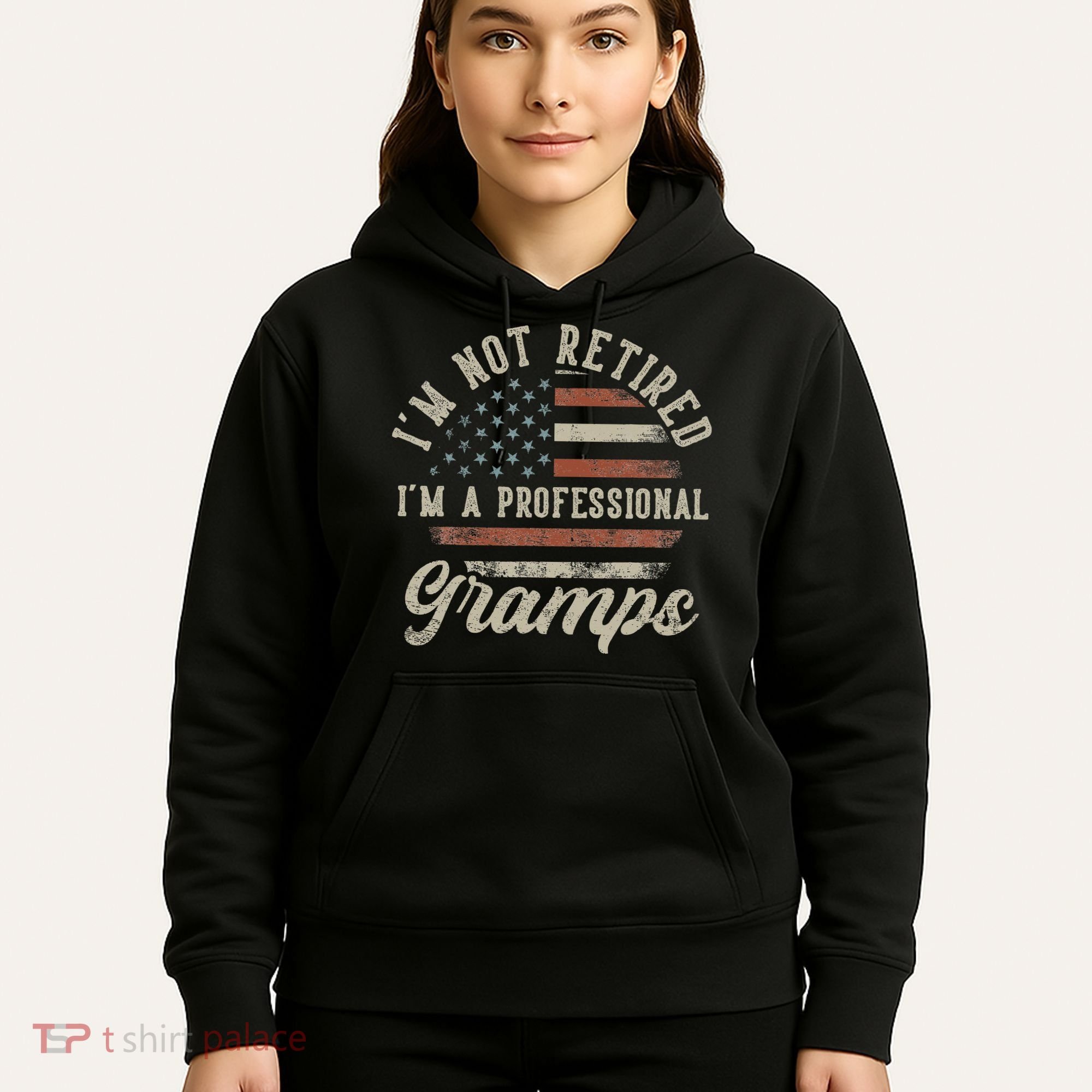 I'm Not Retired I'm A Professional Gramps Funny Retirement Hoodie