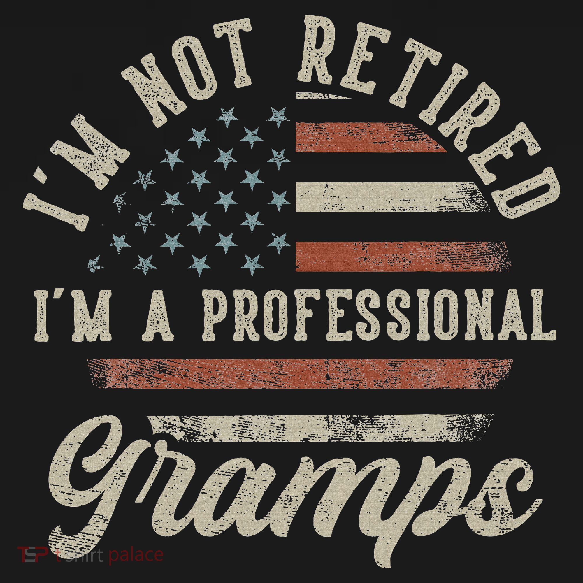 I'm Not Retired I'm A Professional Gramps Funny Retirement Tote Bag