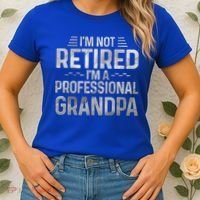 I'm Not Retired I'm A Professional Grandpa Cool Retirement Cute Gift Women's T-Shirt thumb 2